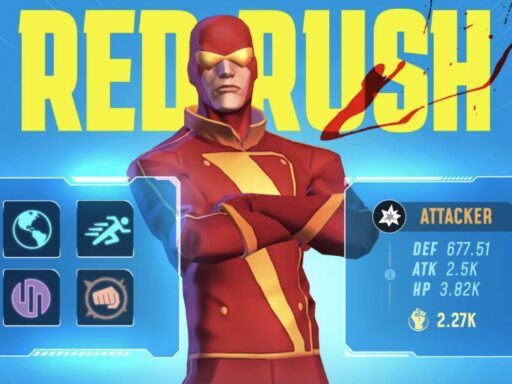 invincible best red rush build