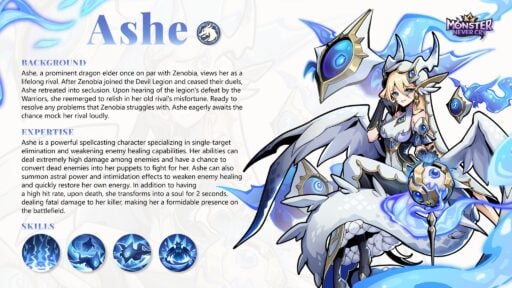 monster never cry best ashe build