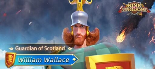 rise of kingdoms best william wallace build