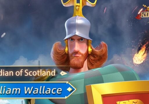 rise of kingdoms best william wallace build