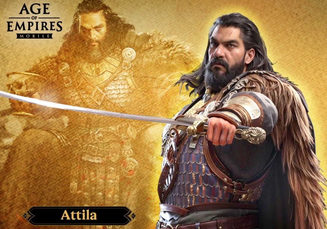 age of empires mobile best attila build 2025