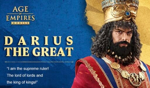 age of empires mobile best darius the great build 2025