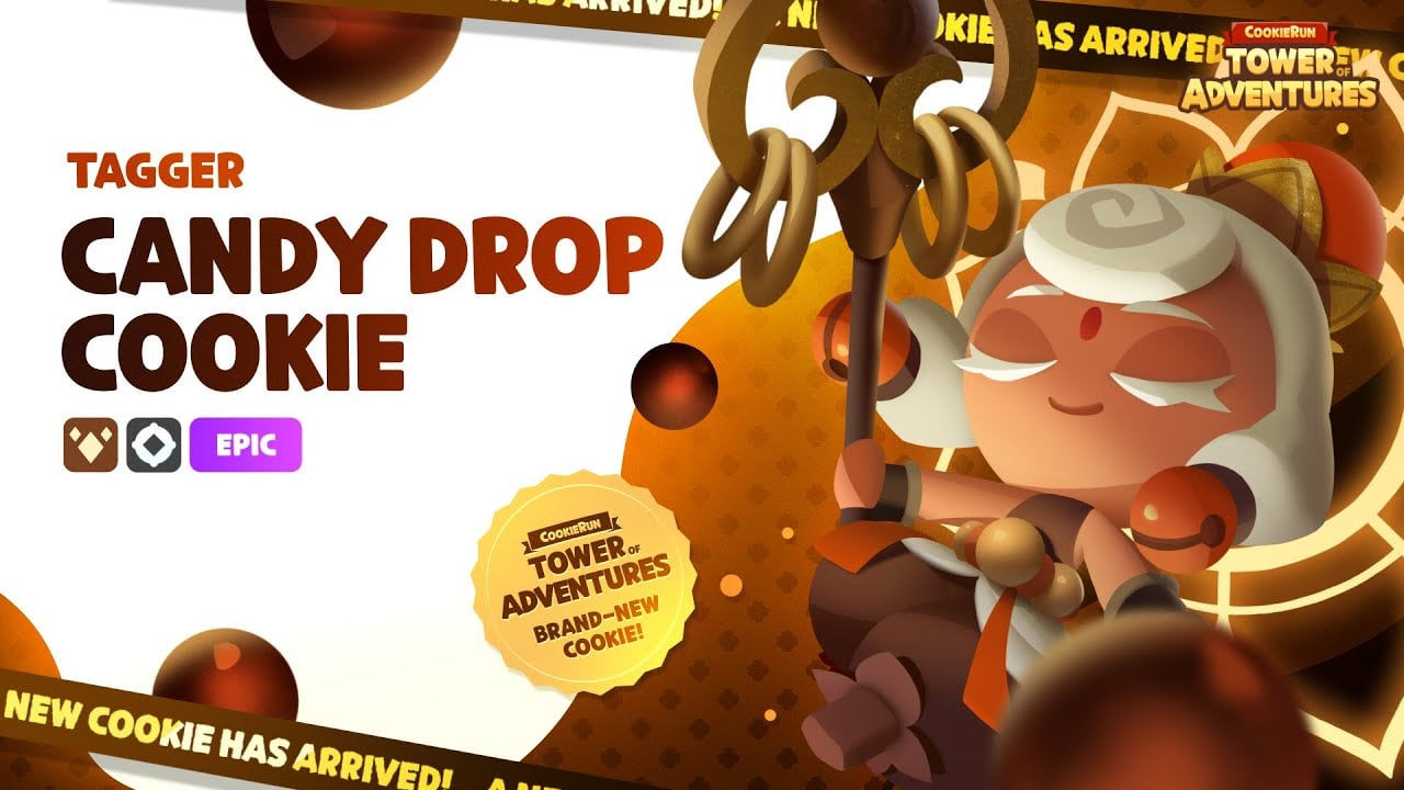 cookierun tower of adventures best candy drop cookie build