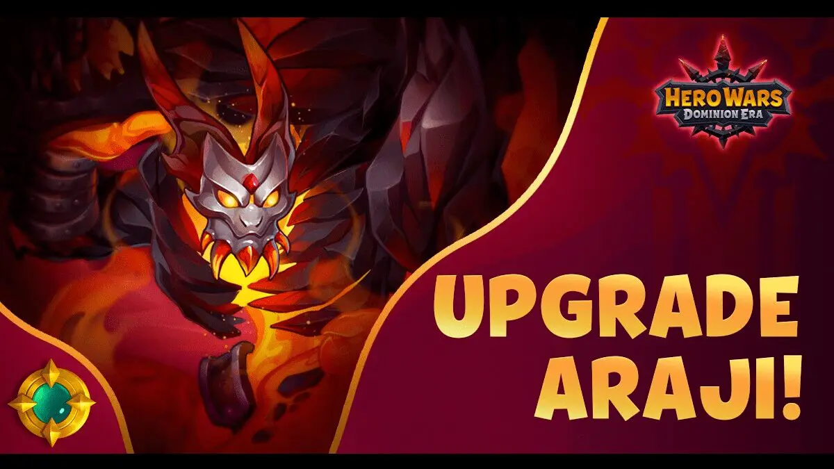 hero wars best araji build
