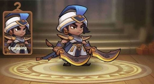 top heroes best desert prince build