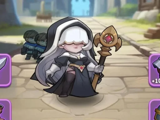 top heroes nun build