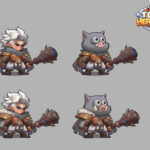 topheroes best barbarian build