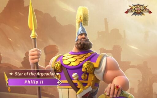 rise of kingdoms best philip 2 build