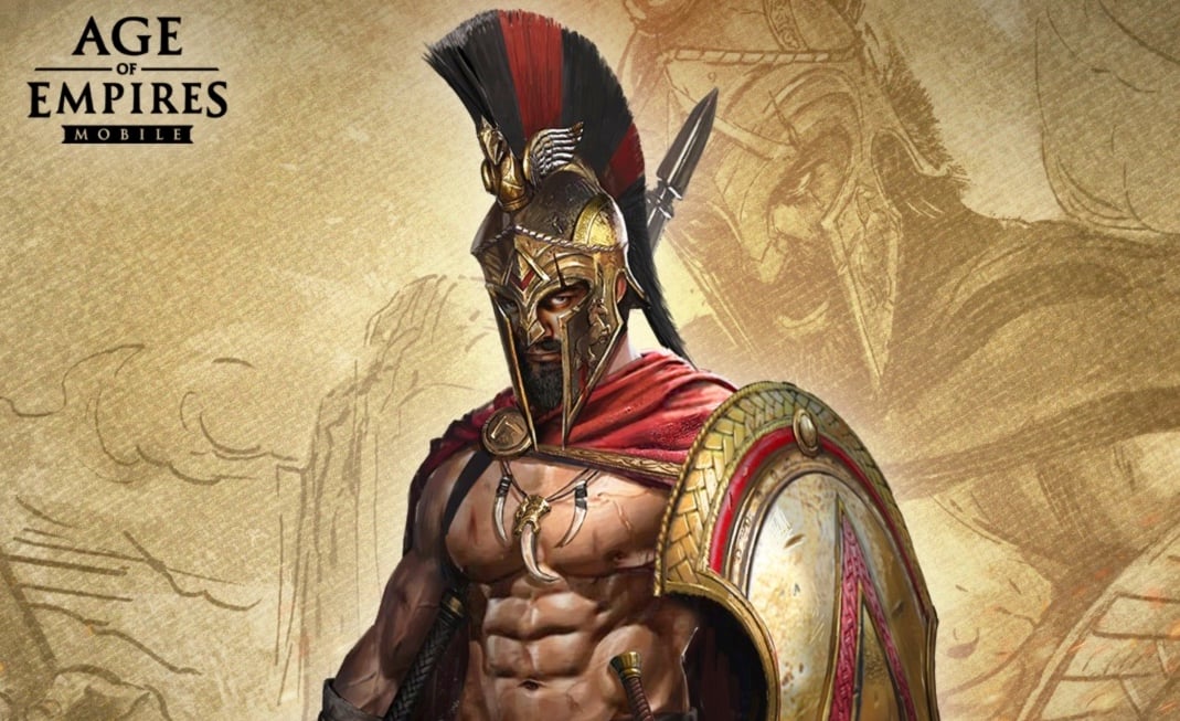 best leonidas build in age of empires mobile