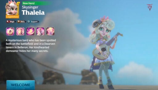 call of deagons best thaleia build
