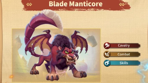 call of dragons best blade manticore build