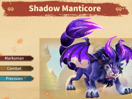 call of dragons best shadow manticore build