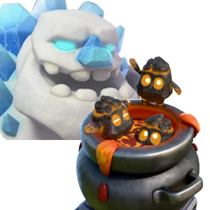 ice golem + furnace