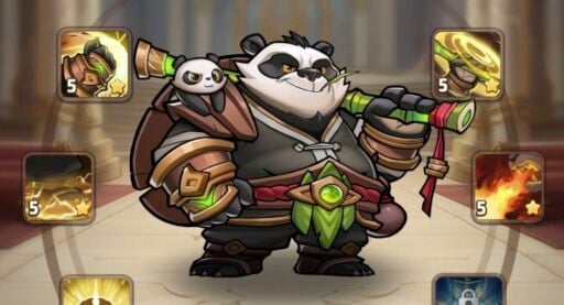 top heroes best monk build