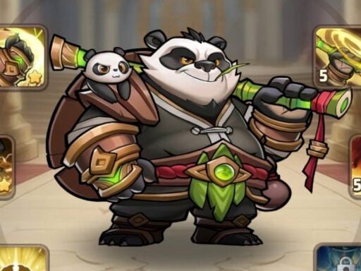 top heroes best monk build