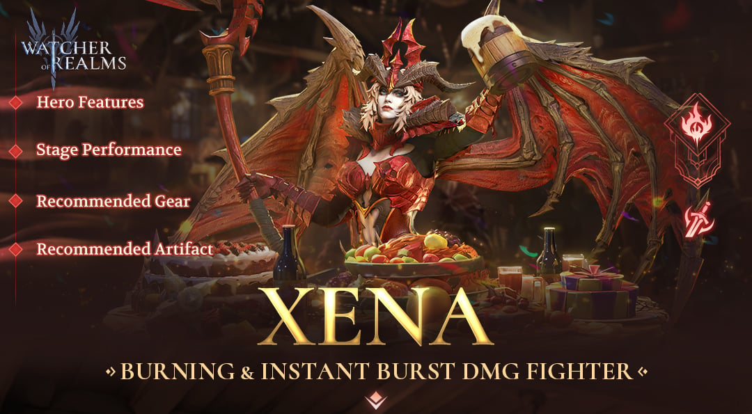 watcher of realms best xena build