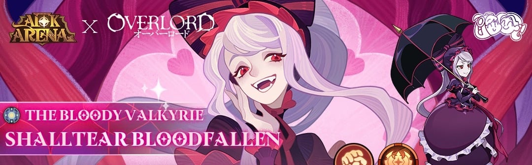 afk arena shalltear best build