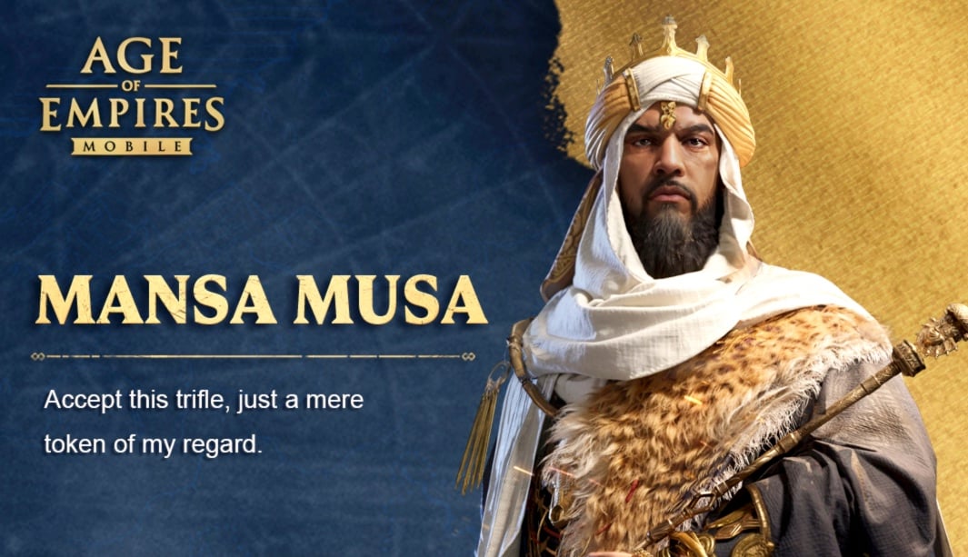 age of empires mobile best mansa musa hero build
