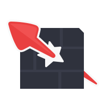 wall-piercing arrow