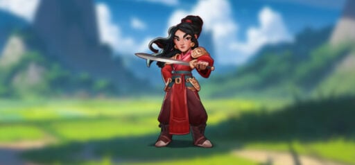 heroes of history best hua mulan build