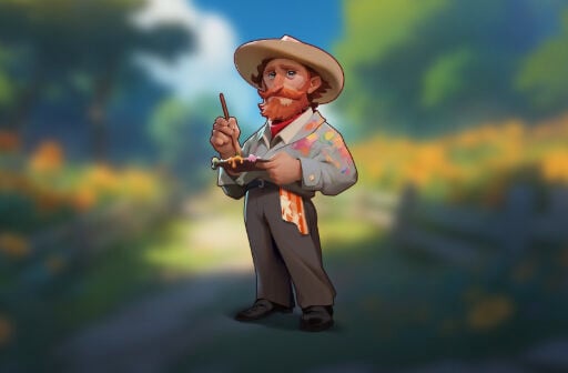 heroes of history best vincent van gogh build