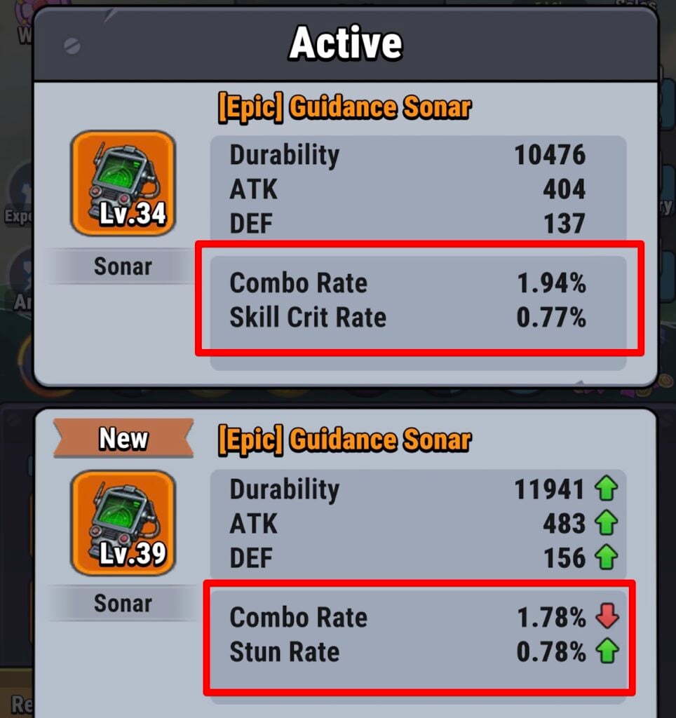 high seas hero equiment traits