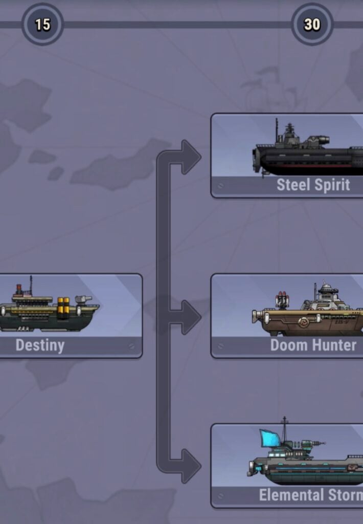 tier 2 ship classes in high seas hero