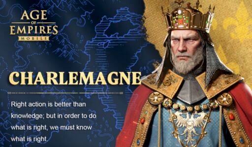 age of empires mobile best charlemagne build
