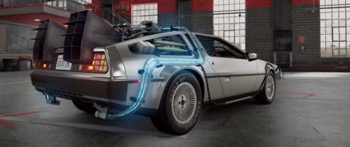 csr2 back to the future time machine