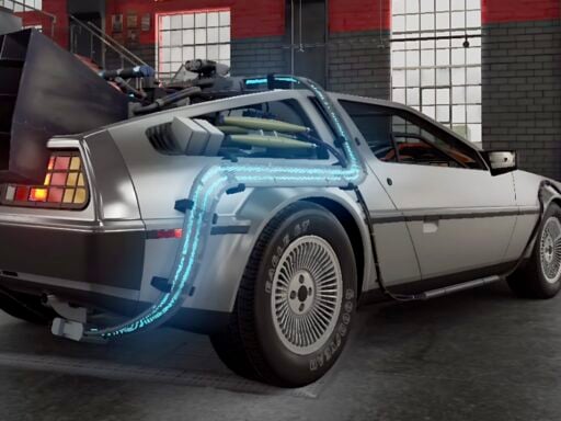 csr2 back to the future time machine