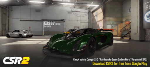 csr2 czinger 21c rattlesnake best tune and shift pattern