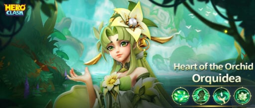 hero clash best orquidea build