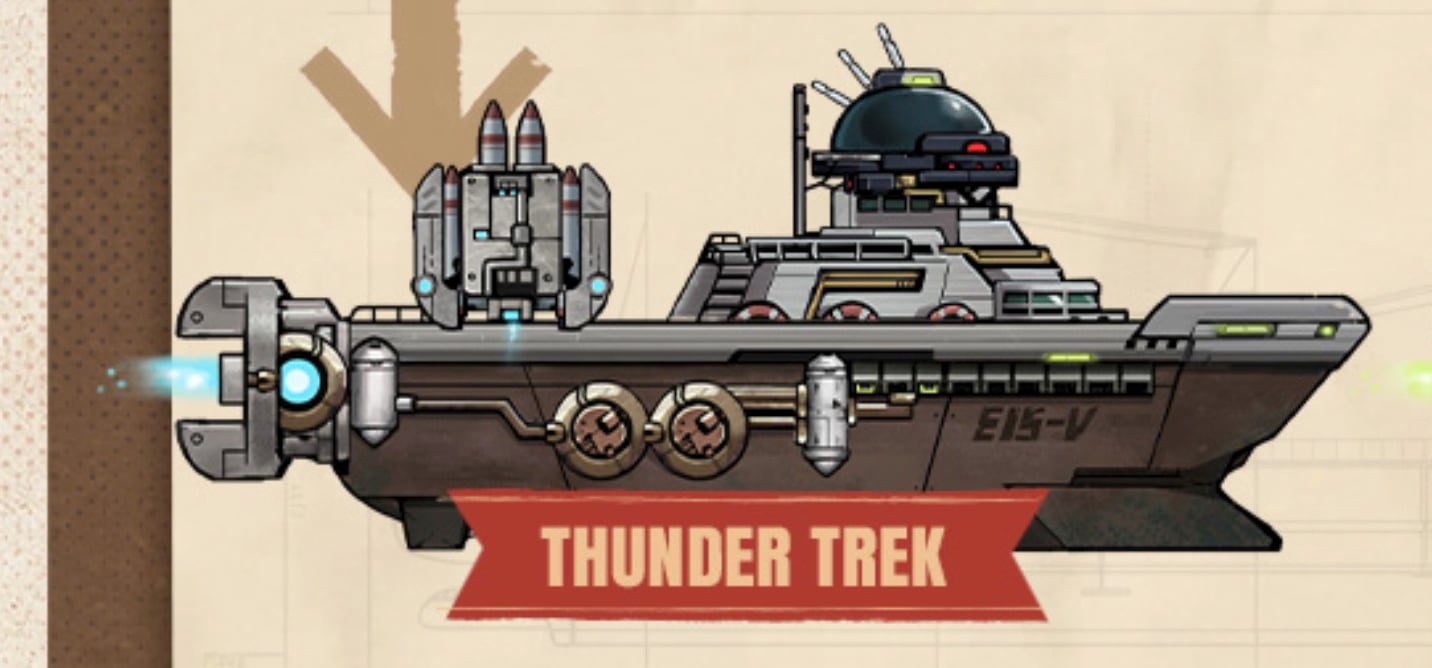 high seas hero best thunder trek build