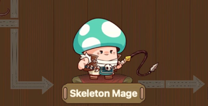 legend of mushroom best skeleton mage build