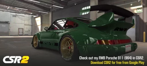 CSR2 RWB 911 964 best tune and shift pattern