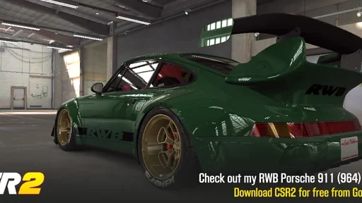 CSR2 RWB 911 964 best tune and shift pattern