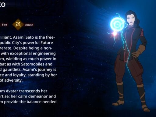 avatar realms collide best asami sato build