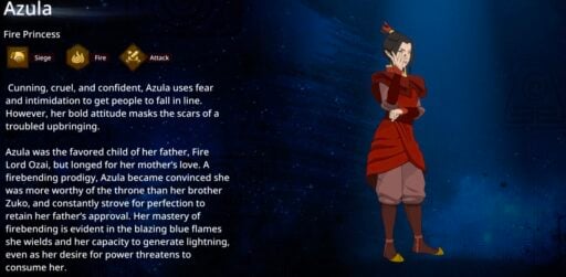 avatar realms collide best azula build
