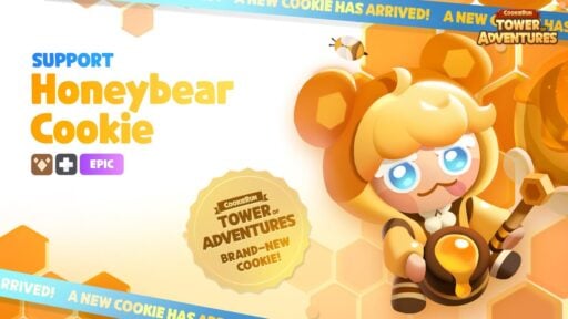 cookierun tower of adventures best honeybear cookie build