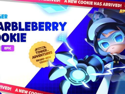 cookierun tower of adventures best marbleberry cookie build