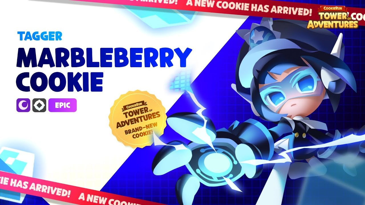 cookierun tower of adventures best marbleberry cookie build