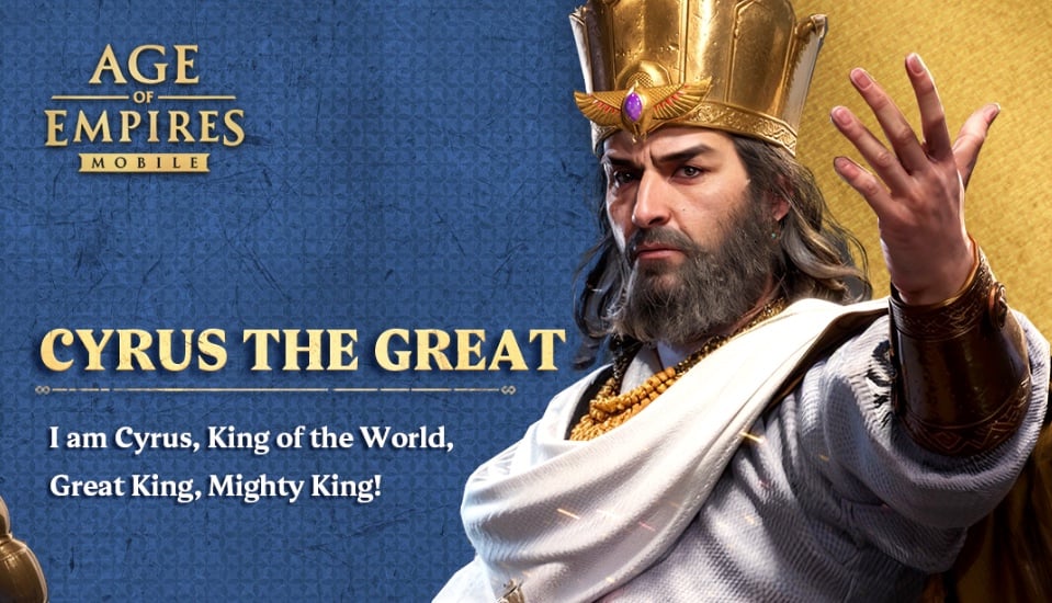 age of empires mobile best cyrus the great build