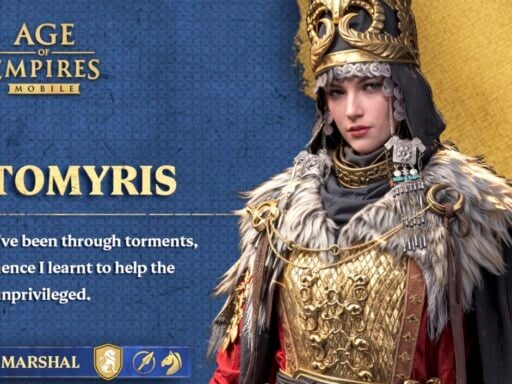age of empires mobile best tomyris build