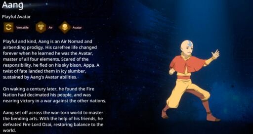avatar realms collide best aang build