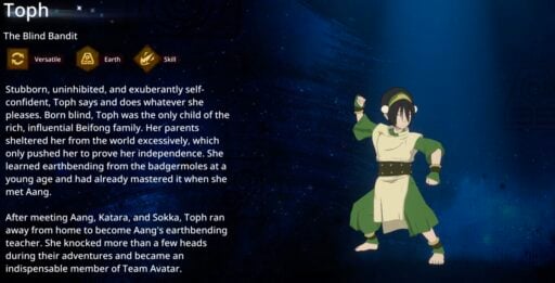 avatar realms collide best toph build