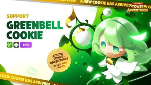 best greenbell cookie build in cookie run tower of adventure