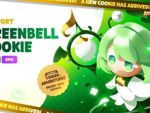 best greenbell cookie build in cookie run tower of adventure