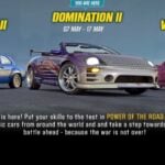 csr2 fast and furious dominance event guide
