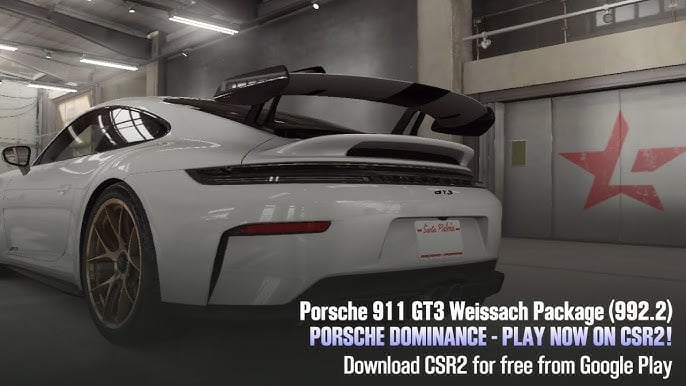 csr2 porsche 911 gt3 weissach package 992_2 best tune and shift pattern