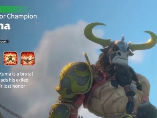 call of dragons best kuma build